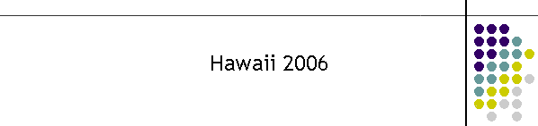 Hawaii 2006